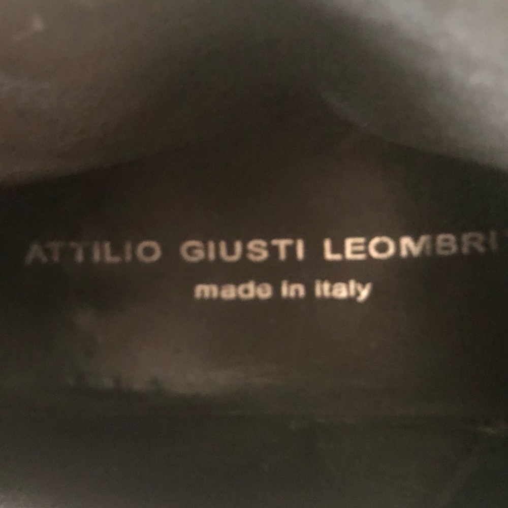 Attilio Giusti Leombruni Black Ankle Booties - Picture 8 of 8